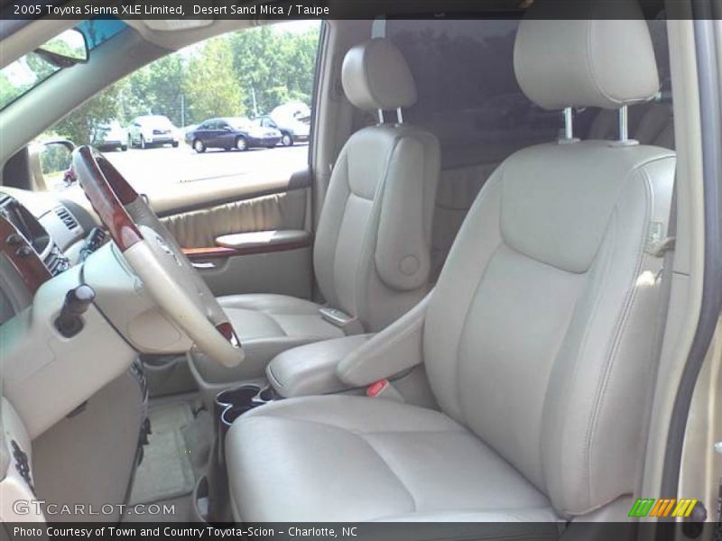 Desert Sand Mica / Taupe 2005 Toyota Sienna XLE Limited