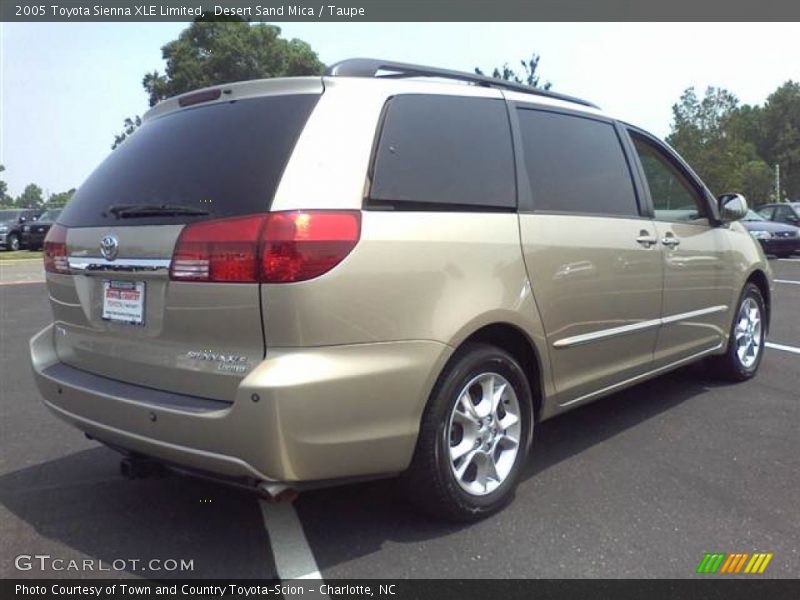 Desert Sand Mica / Taupe 2005 Toyota Sienna XLE Limited