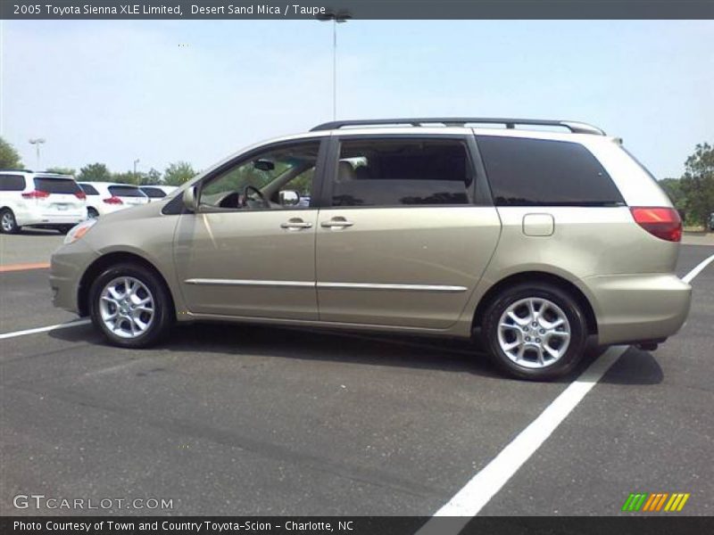 Desert Sand Mica / Taupe 2005 Toyota Sienna XLE Limited