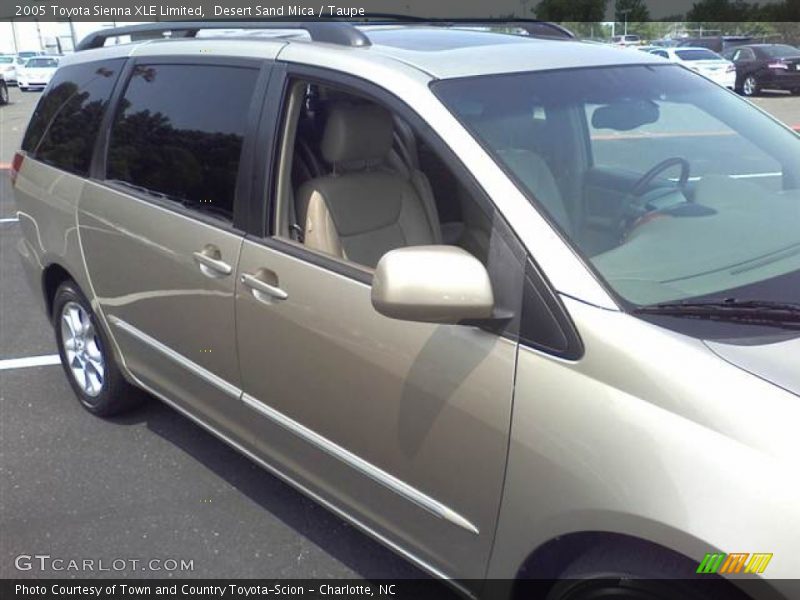Desert Sand Mica / Taupe 2005 Toyota Sienna XLE Limited