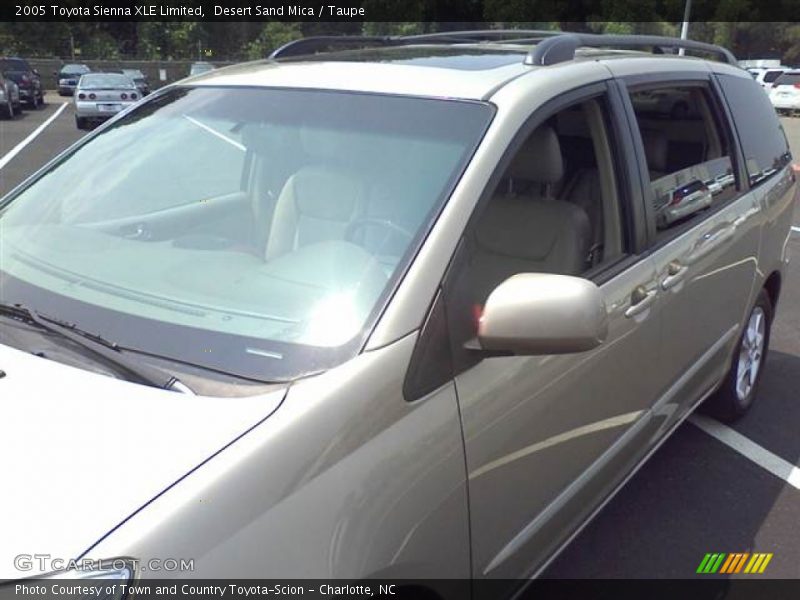 Desert Sand Mica / Taupe 2005 Toyota Sienna XLE Limited