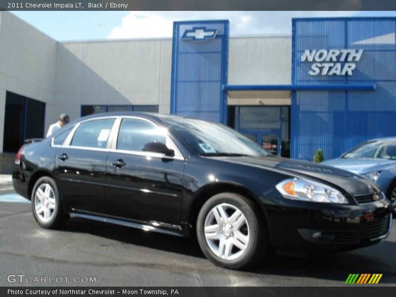 Black / Ebony 2011 Chevrolet Impala LT
