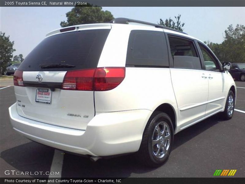 Natural White / Stone 2005 Toyota Sienna CE