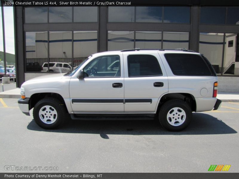 Silver Birch Metallic / Gray/Dark Charcoal 2004 Chevrolet Tahoe LS 4x4