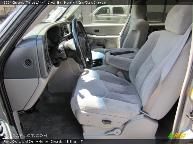 Silver Birch Metallic / Gray/Dark Charcoal 2004 Chevrolet Tahoe LS 4x4