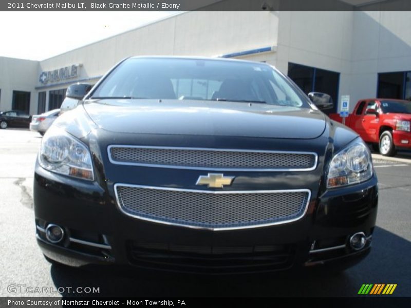 Black Granite Metallic / Ebony 2011 Chevrolet Malibu LT