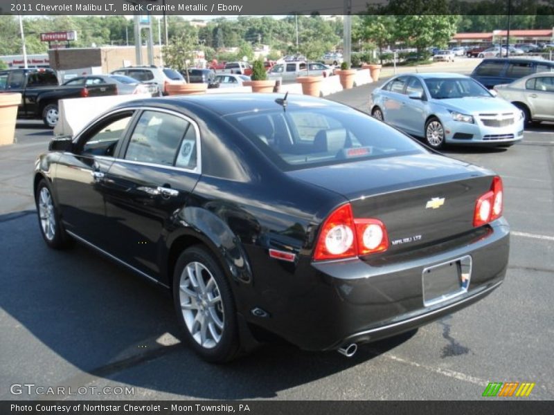 Black Granite Metallic / Ebony 2011 Chevrolet Malibu LT