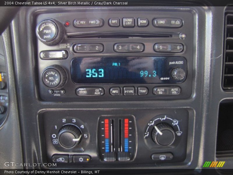 Silver Birch Metallic / Gray/Dark Charcoal 2004 Chevrolet Tahoe LS 4x4