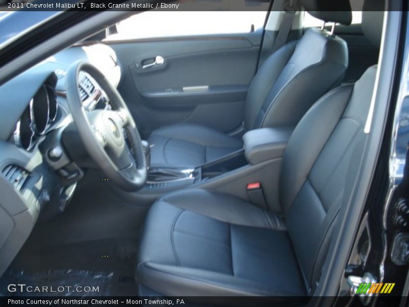 Black Granite Metallic / Ebony 2011 Chevrolet Malibu LT