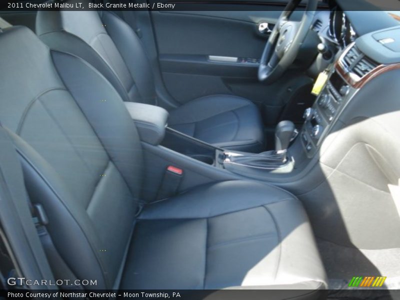 Black Granite Metallic / Ebony 2011 Chevrolet Malibu LT