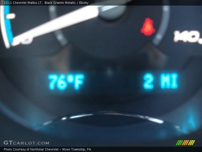 Black Granite Metallic / Ebony 2011 Chevrolet Malibu LT