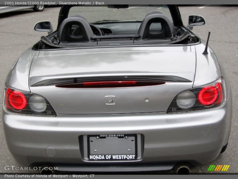 Silverstone Metallic / Black 2001 Honda S2000 Roadster