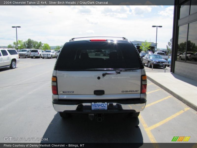 Silver Birch Metallic / Gray/Dark Charcoal 2004 Chevrolet Tahoe LS 4x4