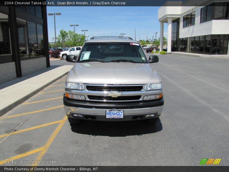 Silver Birch Metallic / Gray/Dark Charcoal 2004 Chevrolet Tahoe LS 4x4