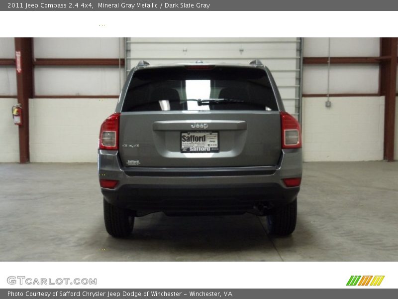 Mineral Gray Metallic / Dark Slate Gray 2011 Jeep Compass 2.4 4x4