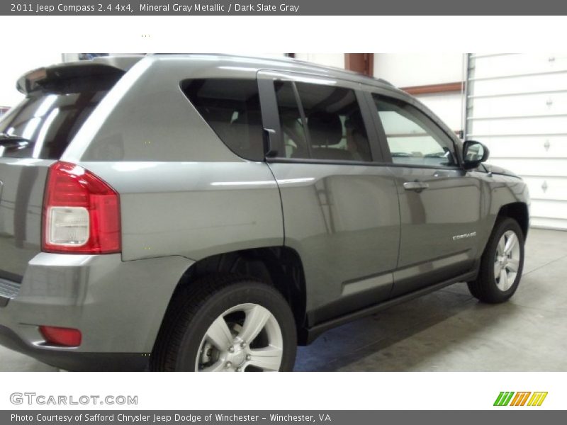 Mineral Gray Metallic / Dark Slate Gray 2011 Jeep Compass 2.4 4x4