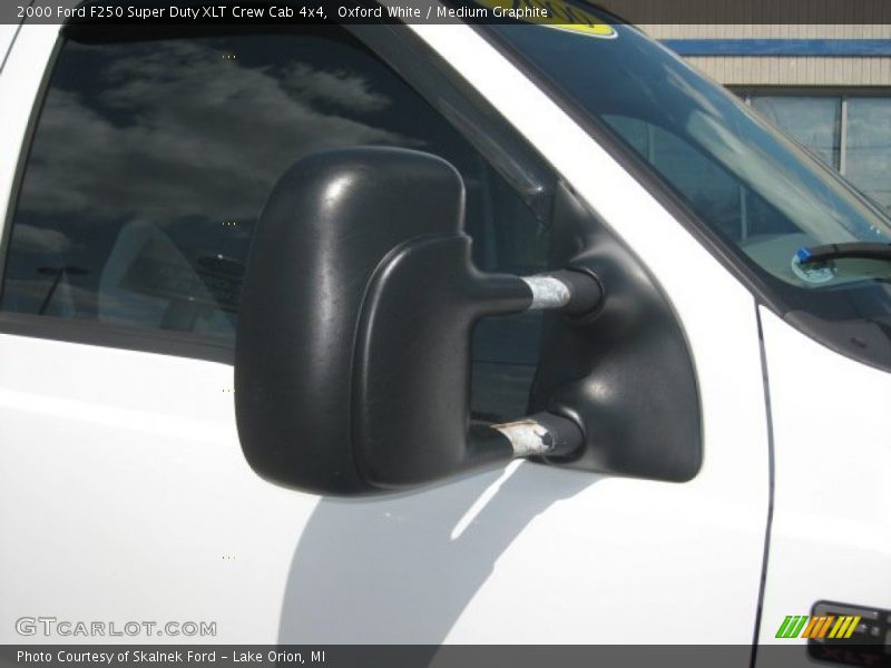 Oxford White / Medium Graphite 2000 Ford F250 Super Duty XLT Crew Cab 4x4