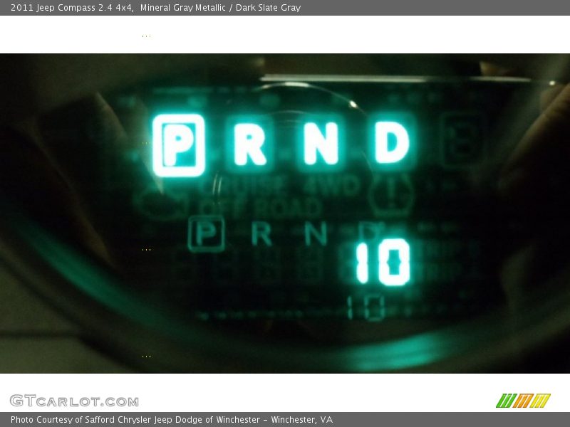 Mineral Gray Metallic / Dark Slate Gray 2011 Jeep Compass 2.4 4x4