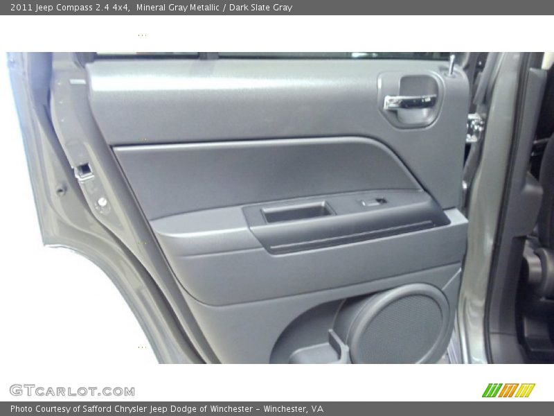 Mineral Gray Metallic / Dark Slate Gray 2011 Jeep Compass 2.4 4x4