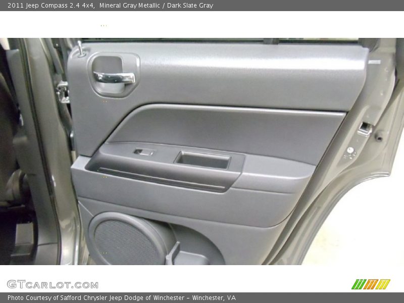 Mineral Gray Metallic / Dark Slate Gray 2011 Jeep Compass 2.4 4x4