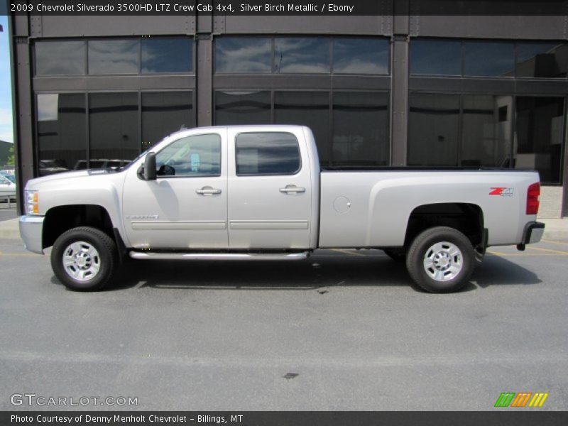  2009 Silverado 3500HD LTZ Crew Cab 4x4 Silver Birch Metallic