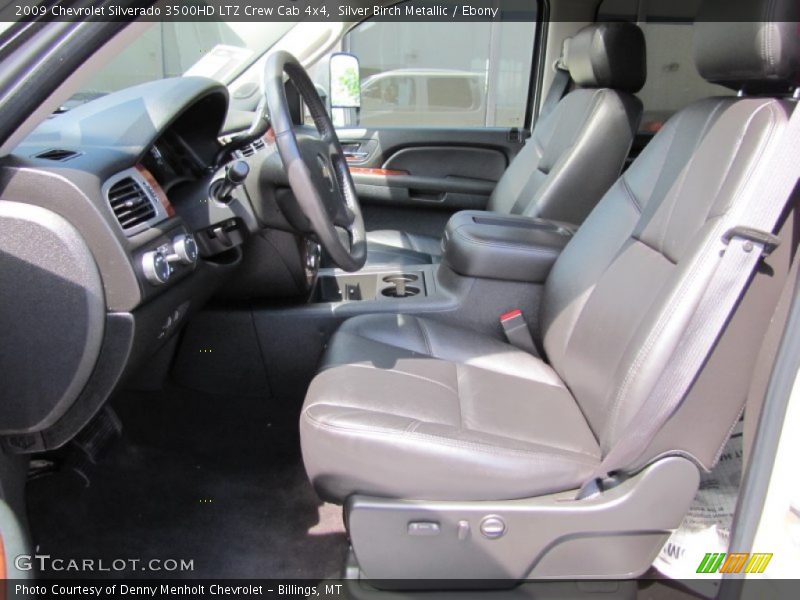  2009 Silverado 3500HD LTZ Crew Cab 4x4 Ebony Interior