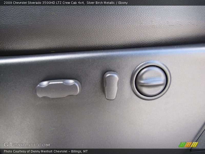Silver Birch Metallic / Ebony 2009 Chevrolet Silverado 3500HD LTZ Crew Cab 4x4