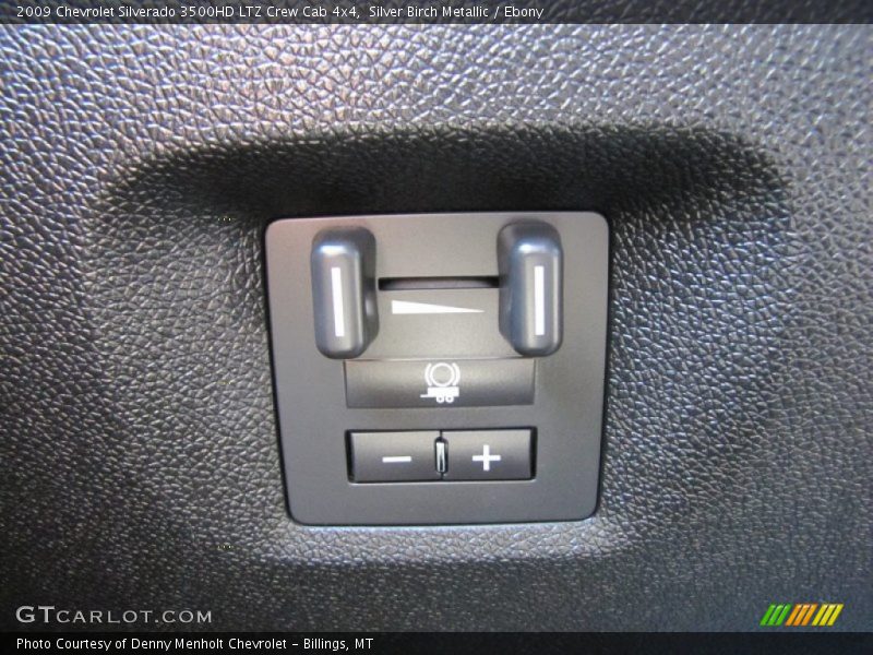 Silver Birch Metallic / Ebony 2009 Chevrolet Silverado 3500HD LTZ Crew Cab 4x4