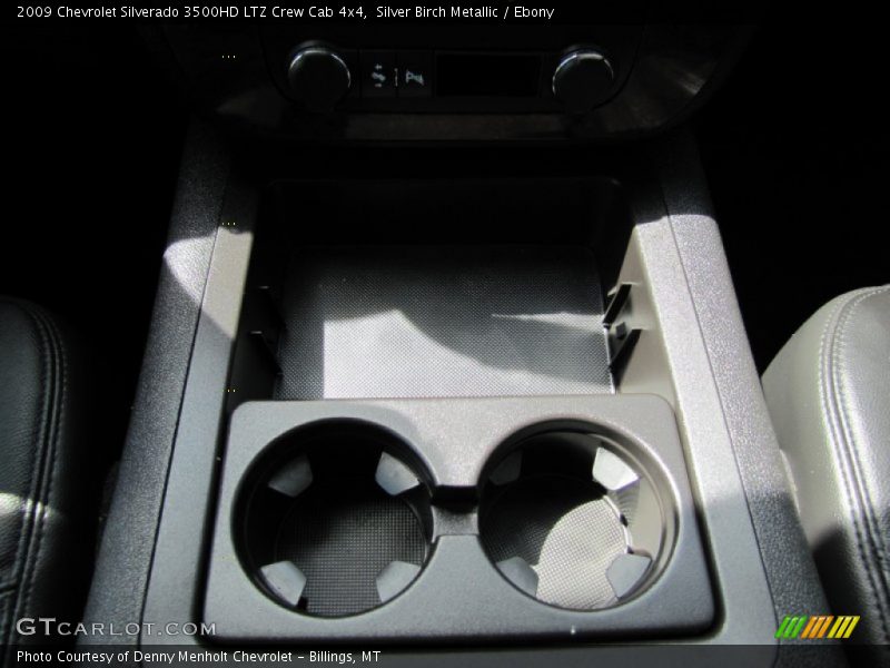 Silver Birch Metallic / Ebony 2009 Chevrolet Silverado 3500HD LTZ Crew Cab 4x4
