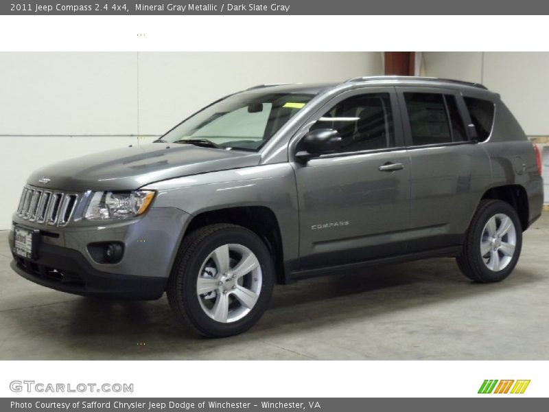 Mineral Gray Metallic / Dark Slate Gray 2011 Jeep Compass 2.4 4x4