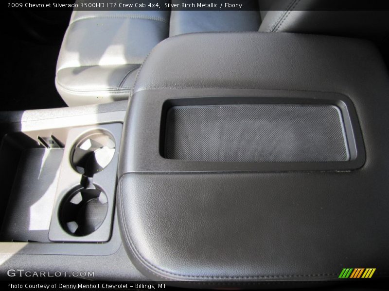 Silver Birch Metallic / Ebony 2009 Chevrolet Silverado 3500HD LTZ Crew Cab 4x4