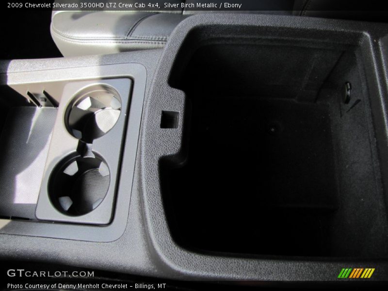 Silver Birch Metallic / Ebony 2009 Chevrolet Silverado 3500HD LTZ Crew Cab 4x4