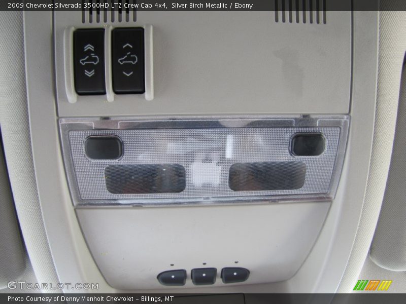Silver Birch Metallic / Ebony 2009 Chevrolet Silverado 3500HD LTZ Crew Cab 4x4