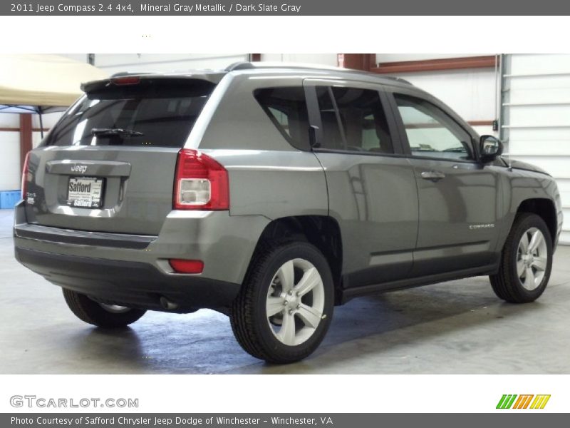 Mineral Gray Metallic / Dark Slate Gray 2011 Jeep Compass 2.4 4x4