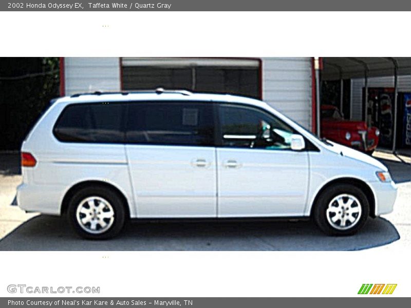 Taffeta White / Quartz Gray 2002 Honda Odyssey EX