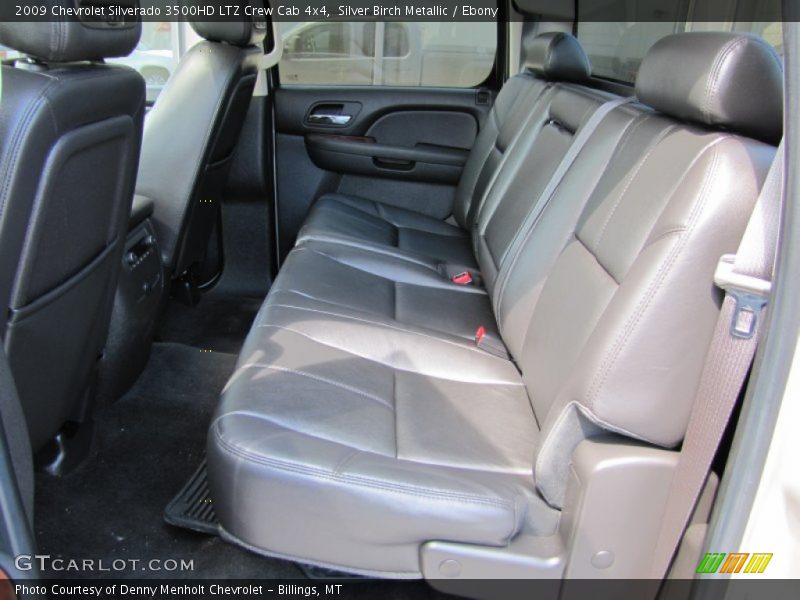  2009 Silverado 3500HD LTZ Crew Cab 4x4 Ebony Interior