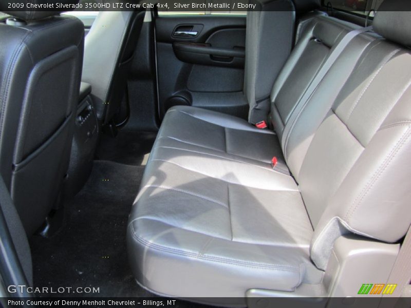  2009 Silverado 3500HD LTZ Crew Cab 4x4 Ebony Interior