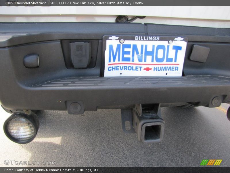 Silver Birch Metallic / Ebony 2009 Chevrolet Silverado 3500HD LTZ Crew Cab 4x4