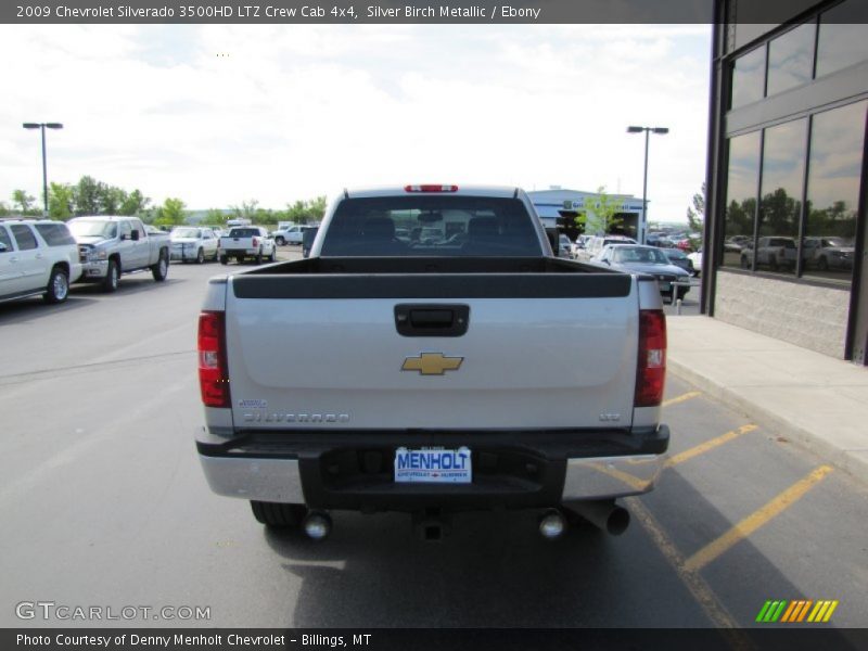 Silver Birch Metallic / Ebony 2009 Chevrolet Silverado 3500HD LTZ Crew Cab 4x4