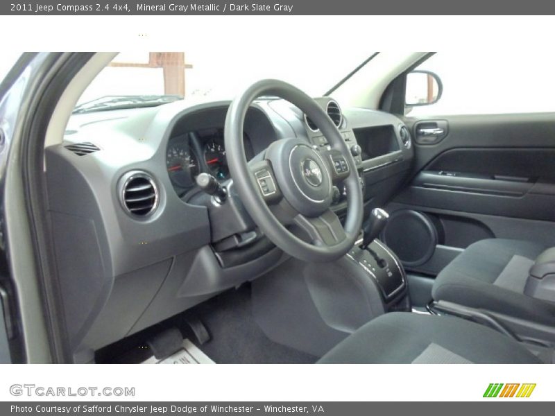 Mineral Gray Metallic / Dark Slate Gray 2011 Jeep Compass 2.4 4x4