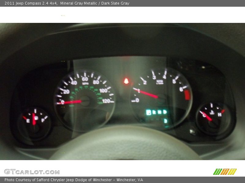 Mineral Gray Metallic / Dark Slate Gray 2011 Jeep Compass 2.4 4x4