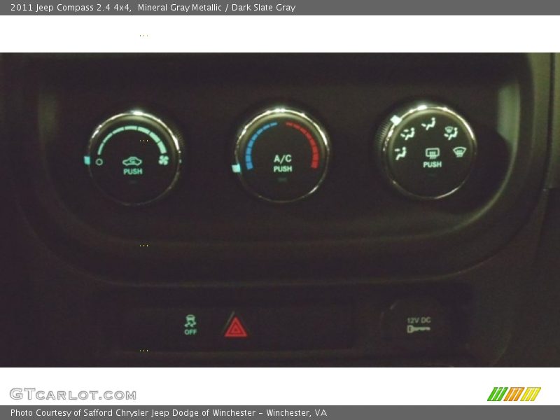 Mineral Gray Metallic / Dark Slate Gray 2011 Jeep Compass 2.4 4x4