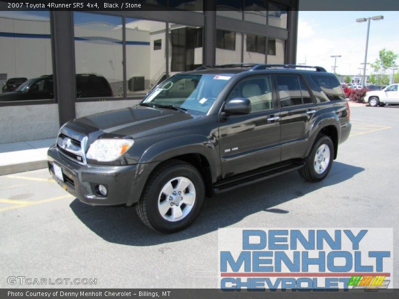 Black / Stone 2007 Toyota 4Runner SR5 4x4
