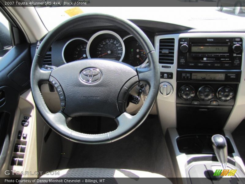 Black / Stone 2007 Toyota 4Runner SR5 4x4