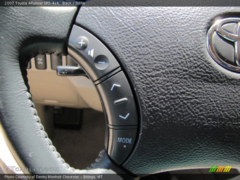 Controls of 2007 4Runner SR5 4x4