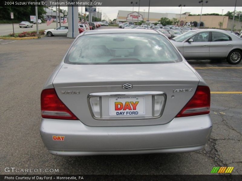 Titanium Silver Metallic / Gray 2004 Suzuki Verona EX