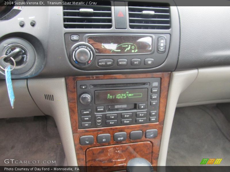 Controls of 2004 Verona EX