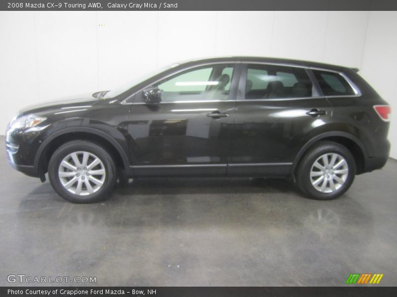 Galaxy Gray Mica / Sand 2008 Mazda CX-9 Touring AWD