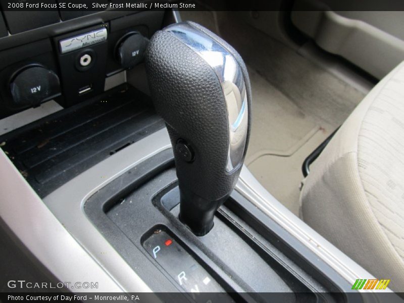 Silver Frost Metallic / Medium Stone 2008 Ford Focus SE Coupe