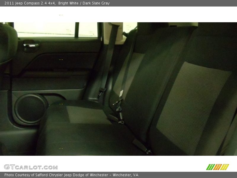 Bright White / Dark Slate Gray 2011 Jeep Compass 2.4 4x4